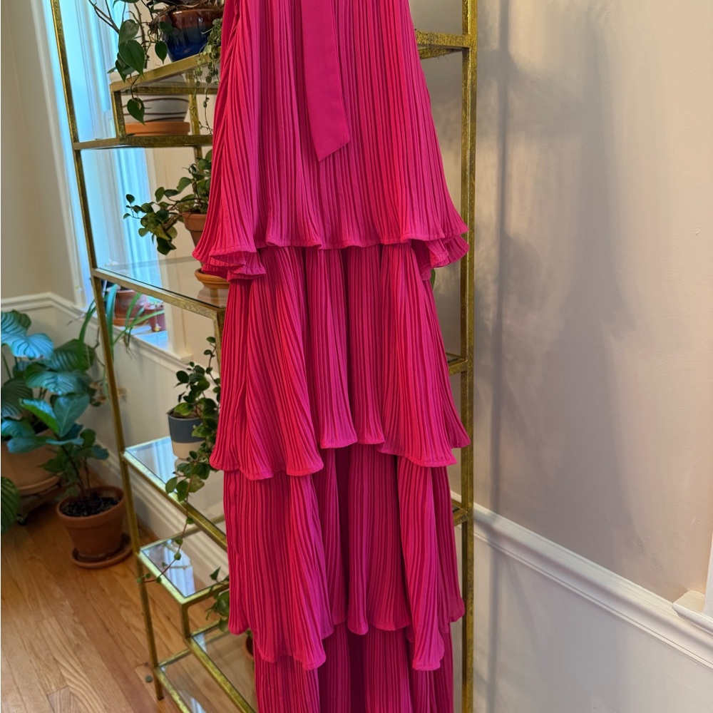 Amazon Women's Pink Midi Dress